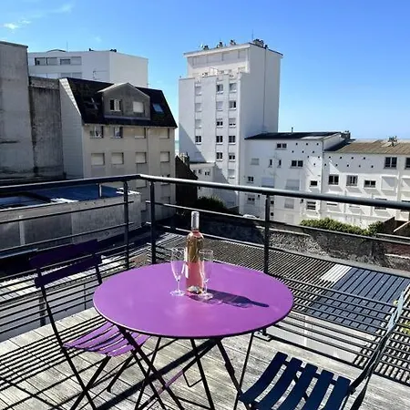 Apartment T3 Terrasse Centre Et Le Touquet